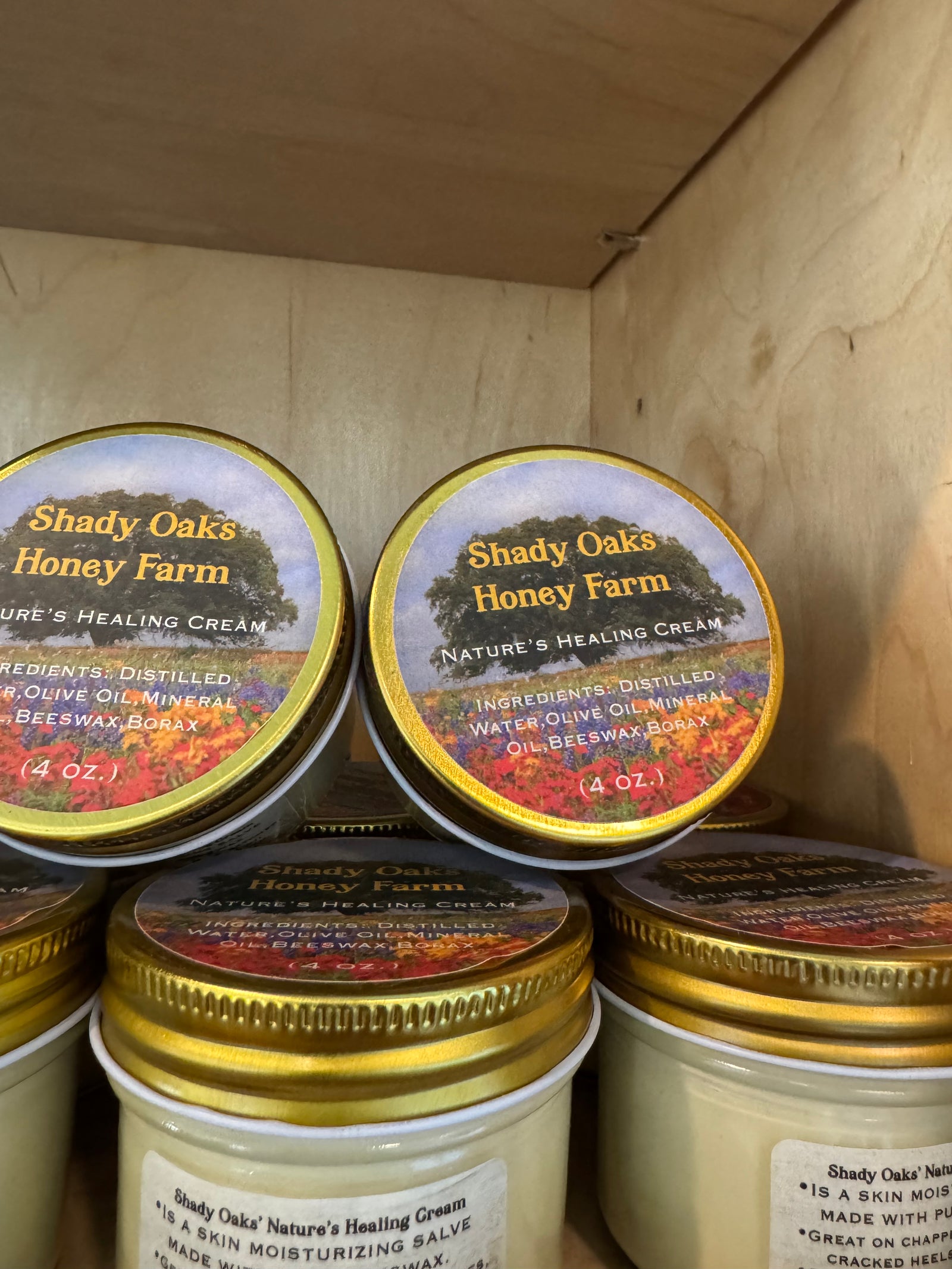 Shady Oaks Honey Farm Nature Healing Cream
